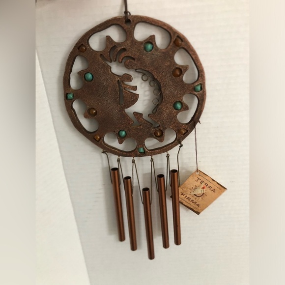 Metal Kokopelli Musical Piper Wind Chime - Picture 6 of 10